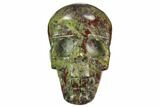 Polished Dragon's Blood Jasper Skull - South Africa #125171-2